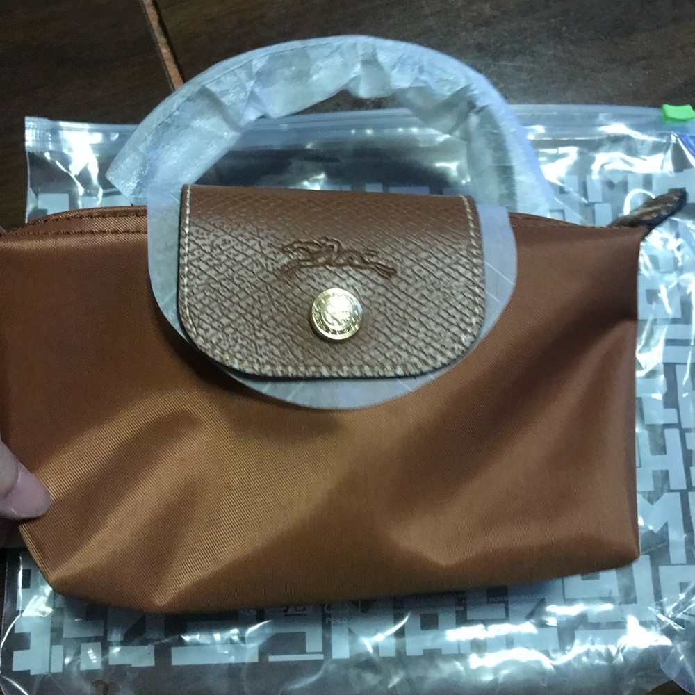 Longchamp Mini Bag in Cognac Brown - Picture 2 of 7